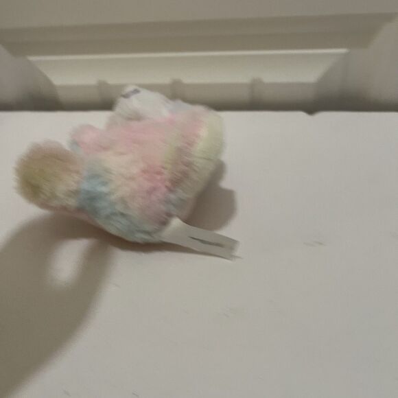 Fuzzy Friends Pink Tie Dye Plush Baby Unicorn 6" Stuffed Animal Toy - Picture 5 of 8